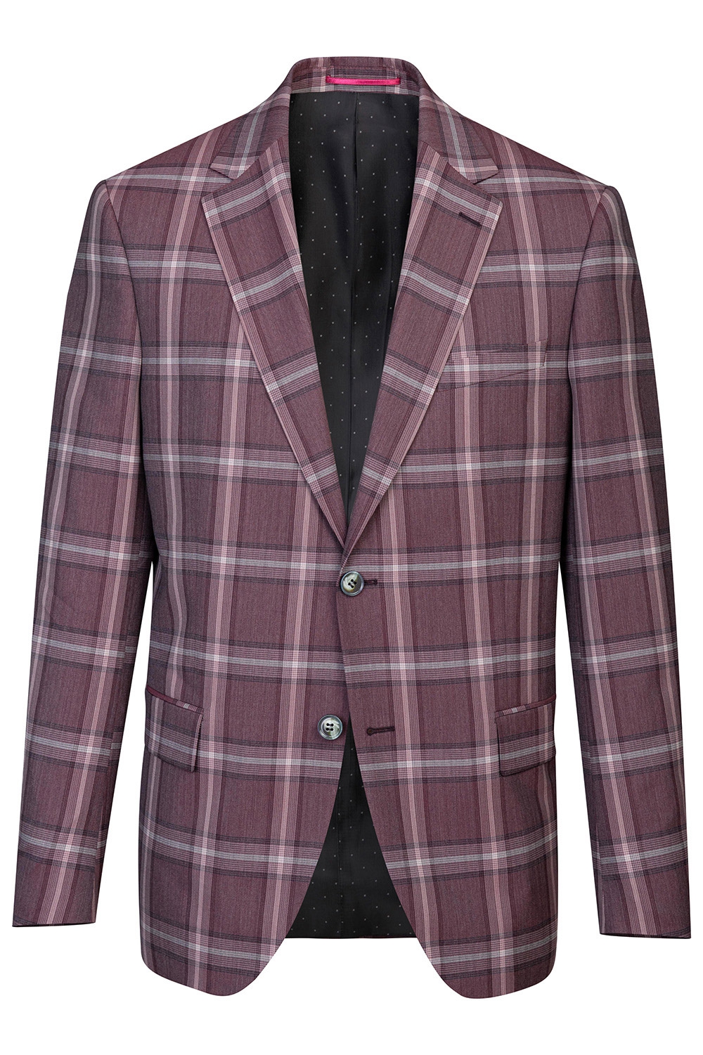 Sacou conti mov in carouri