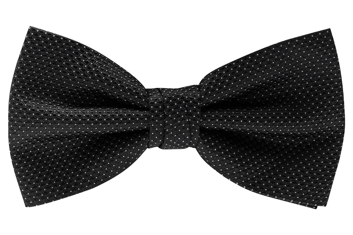 Papion negru print geometric