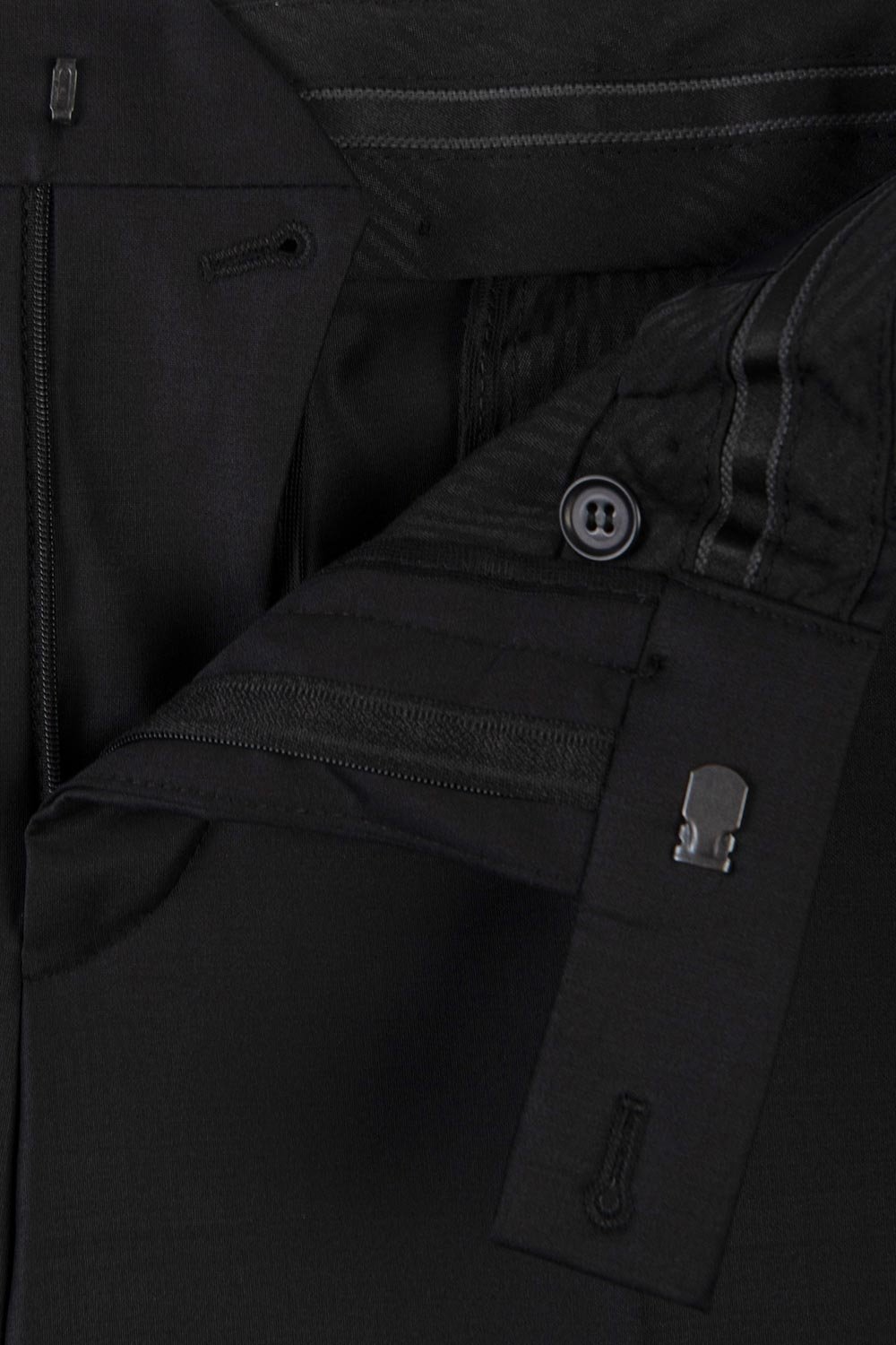 Pantaloni slim negri uni