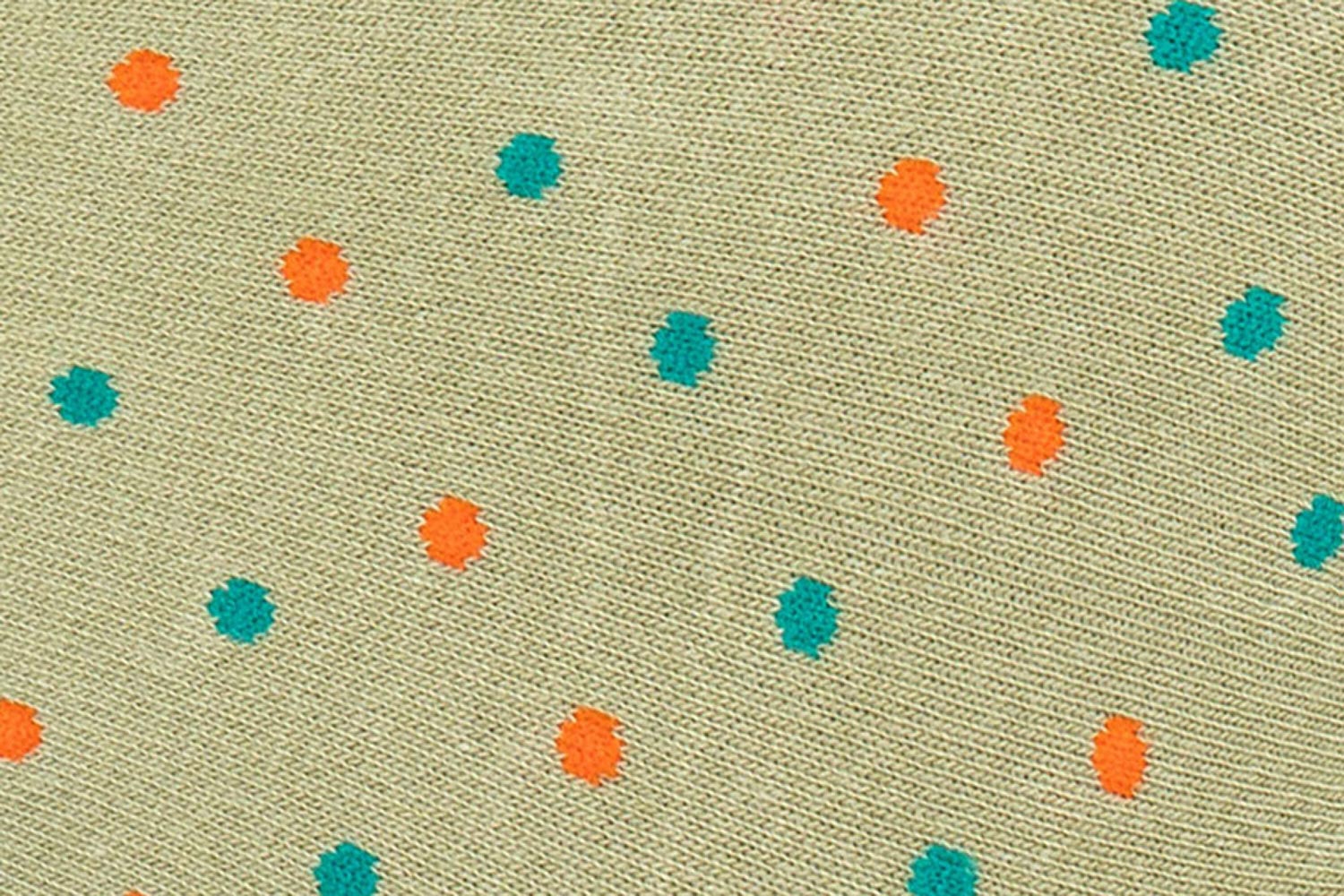 Sosete olive print geometric pentru sneakers