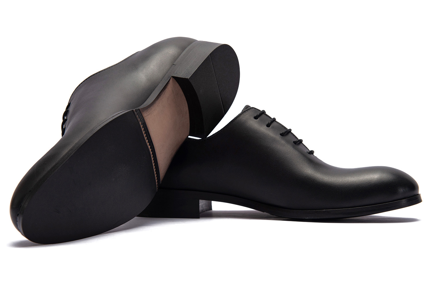 Pantofi negri piele naturala