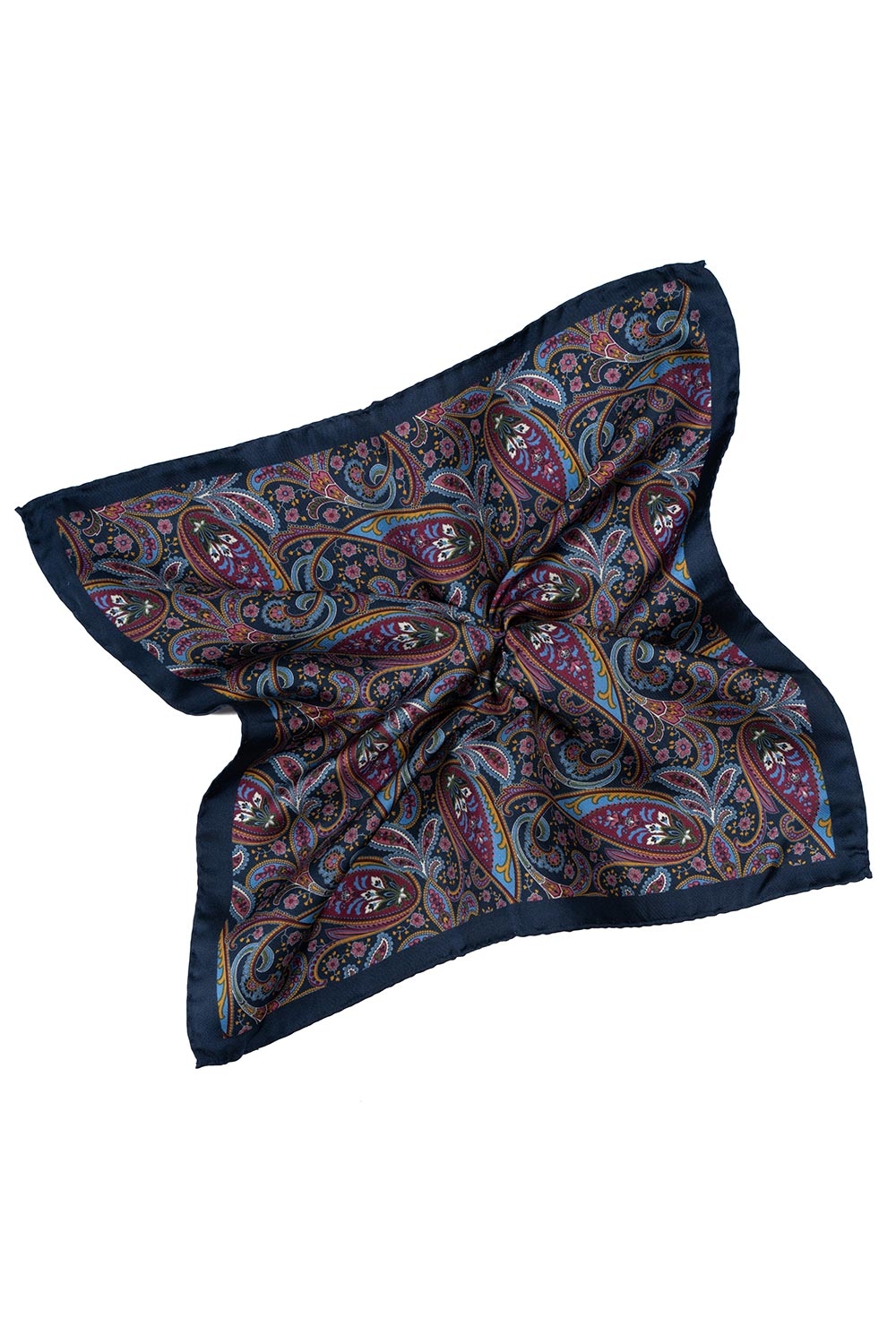 Batista bleumarin print floral