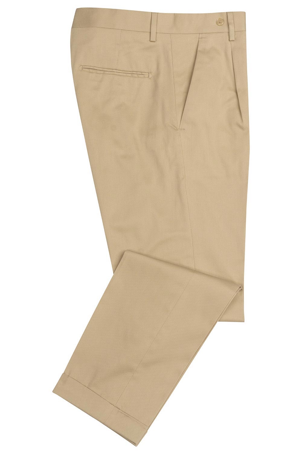 Pantaloni slim bej uni