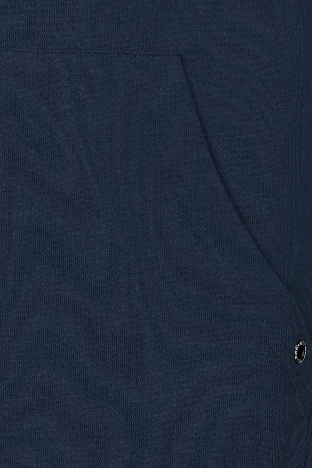 Vesta slim bleumarin cu gluga