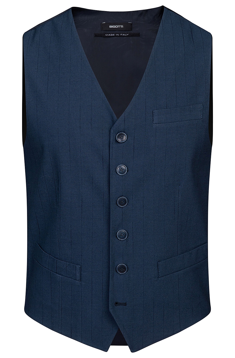 Vesta slim albastra uni