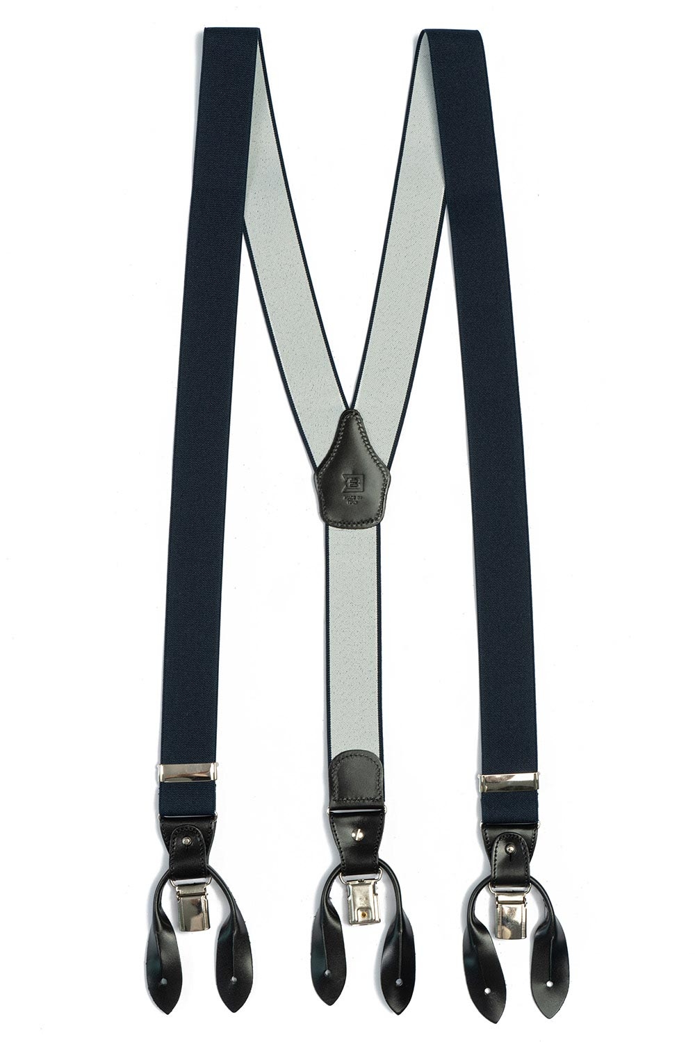 Bretele bleumarin uni