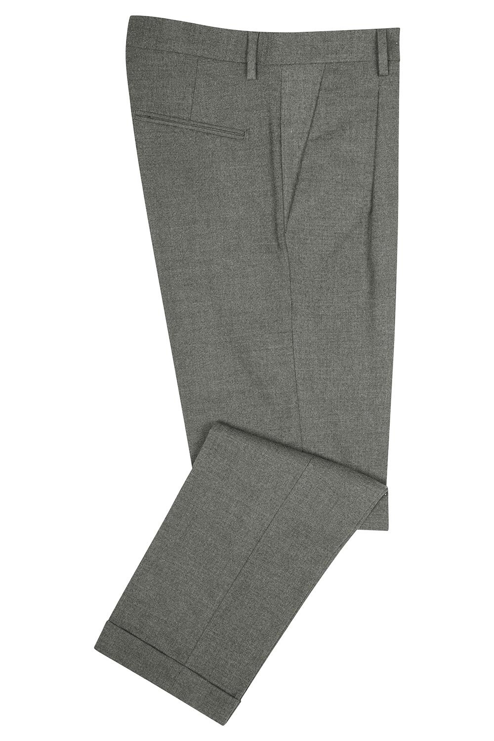 Pantaloni slim gri uni