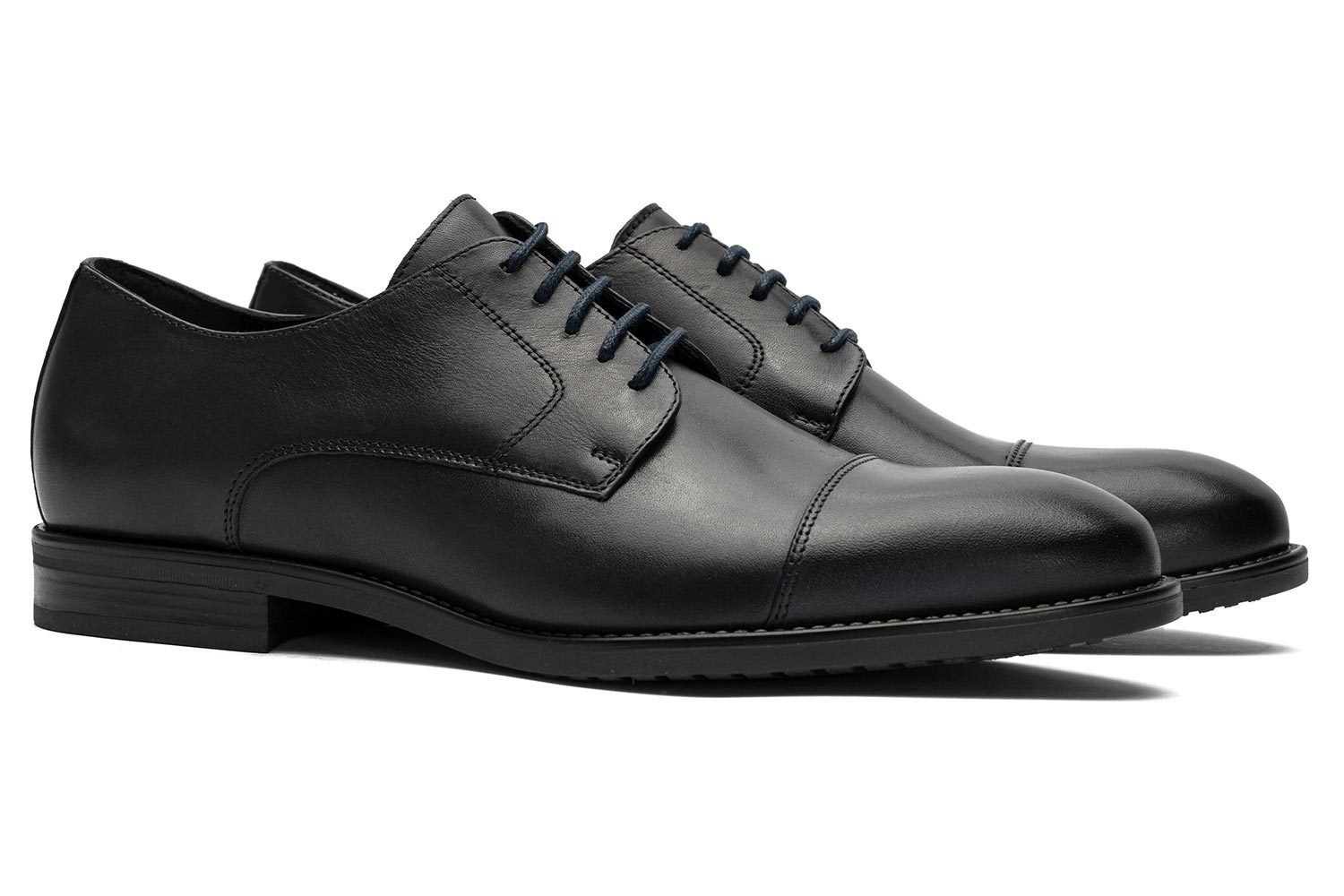 Pantofi bleumarin piele naturala