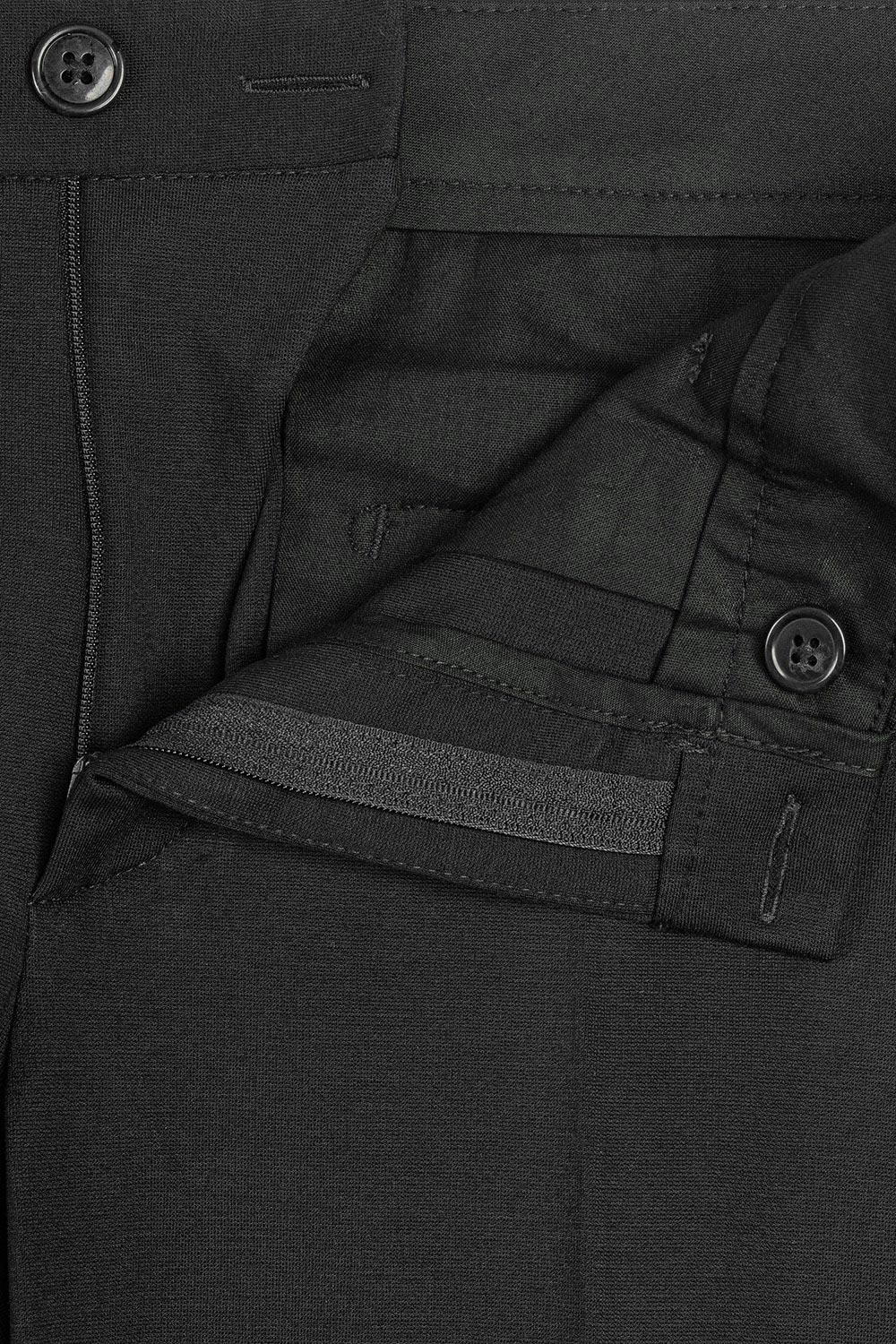 Pantaloni slim negri uni