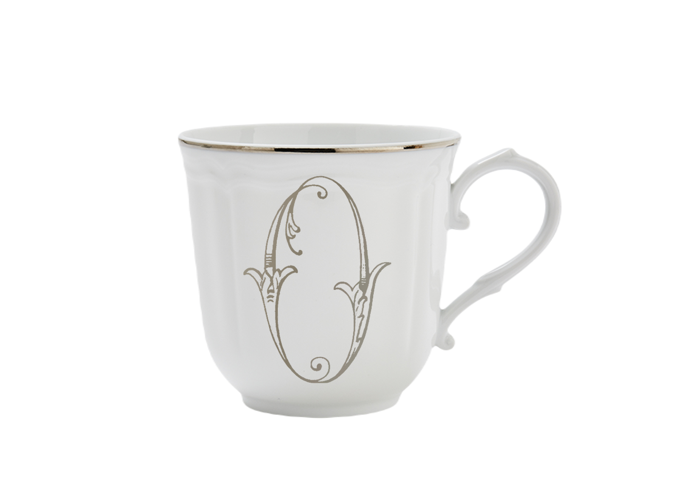 MUG LETTERA O