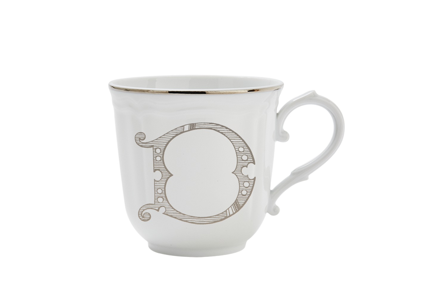 MUG LETTERA D