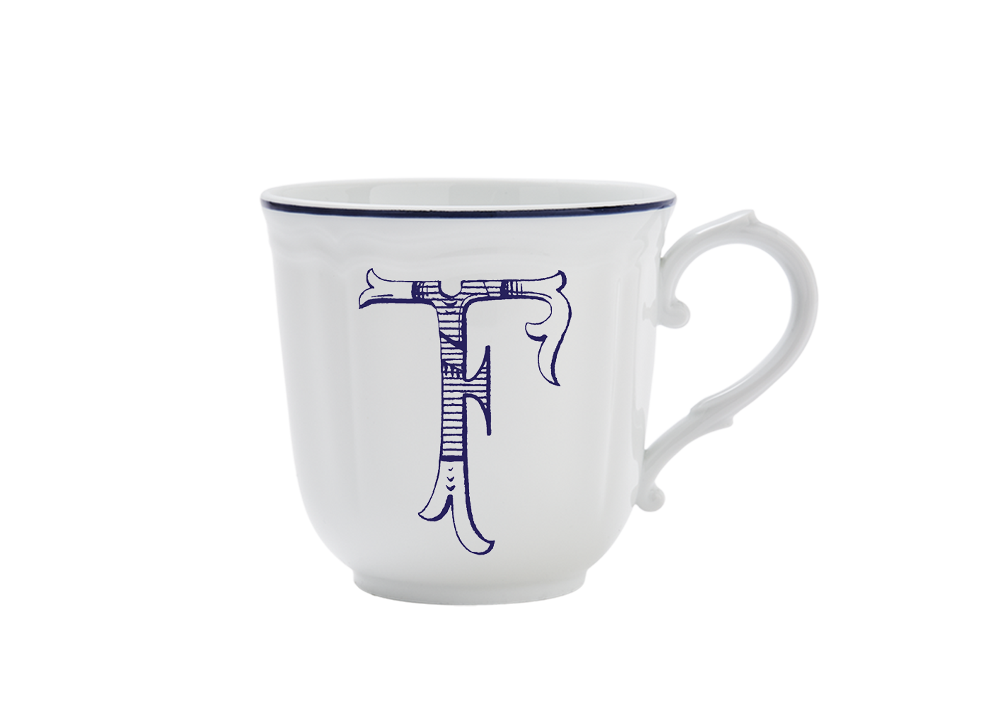 MUG LETTERA F