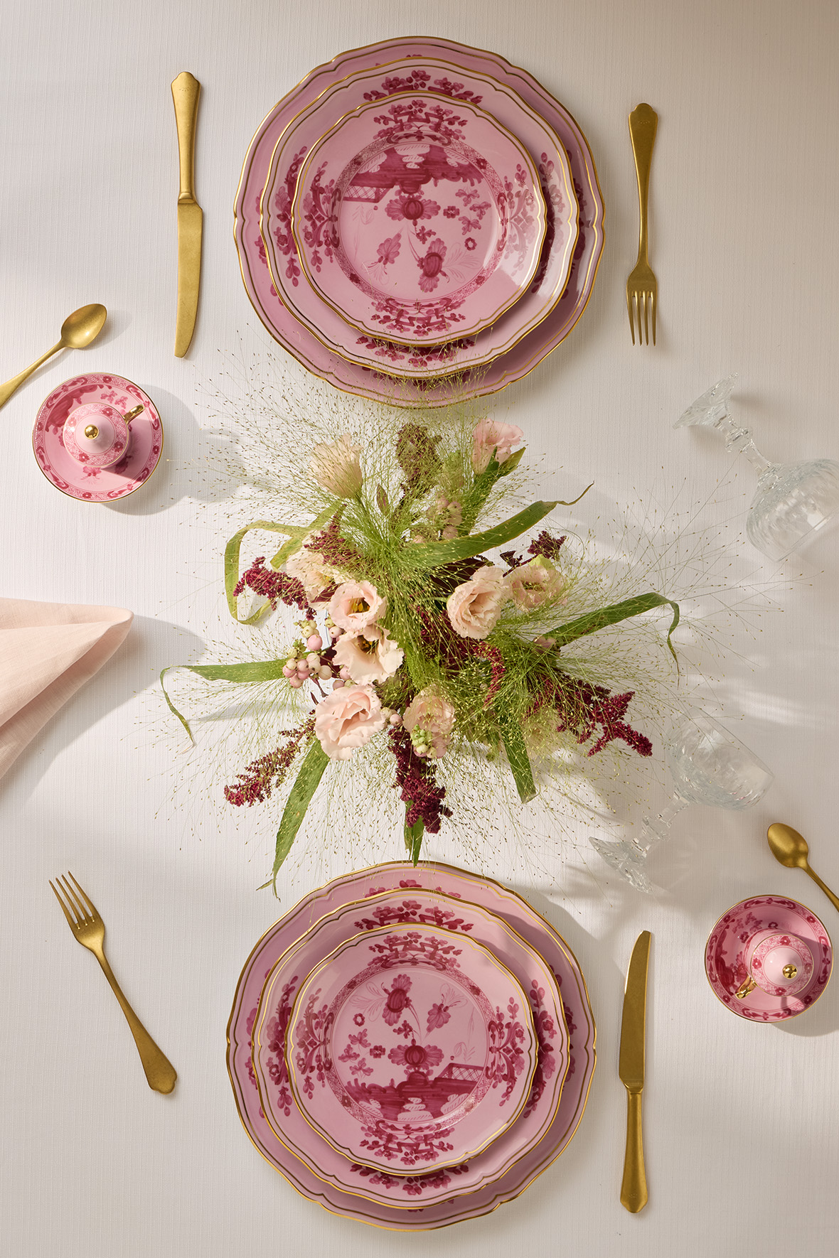 SET DA TAVOLA PER DUE: PORPORA