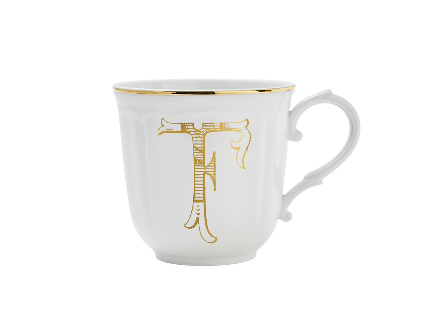 MUG LETTERA F