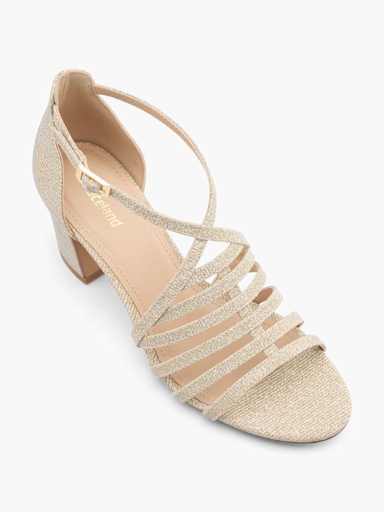 Sandály na podpatku