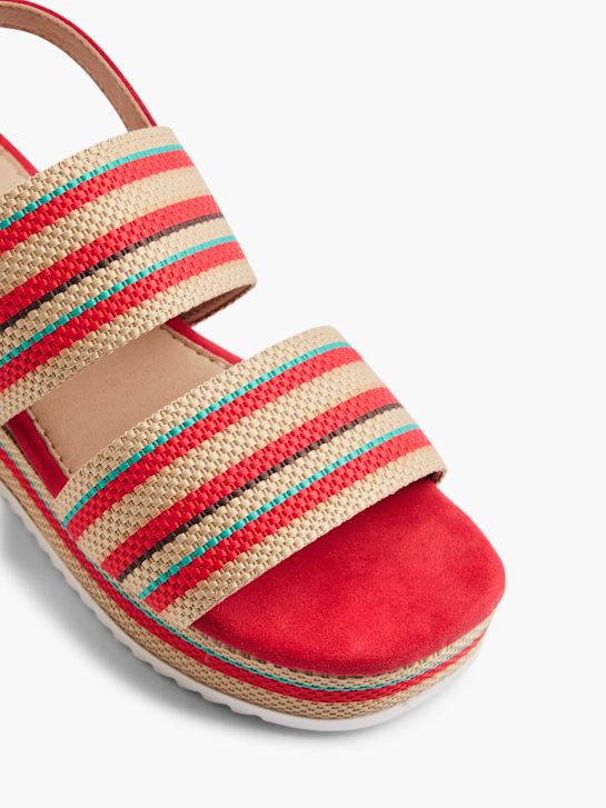 Sandály na podpatku