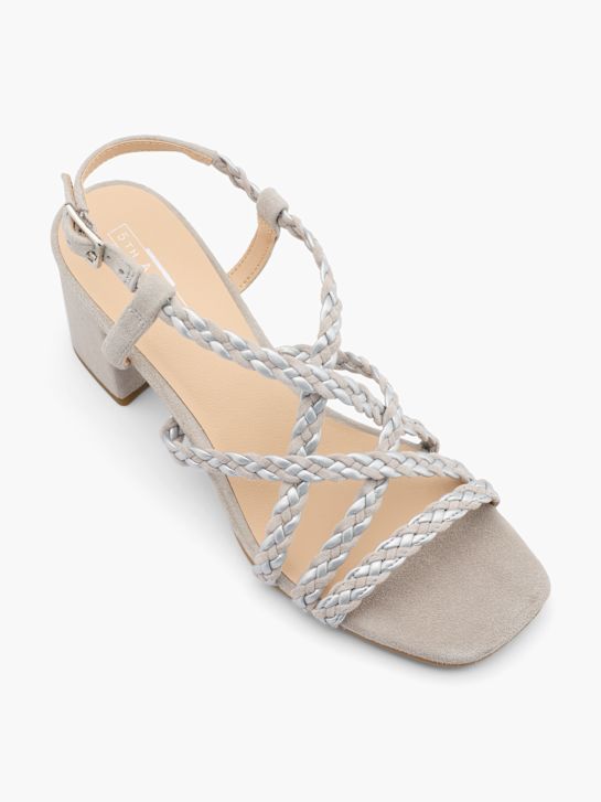 Sandály na podpatku