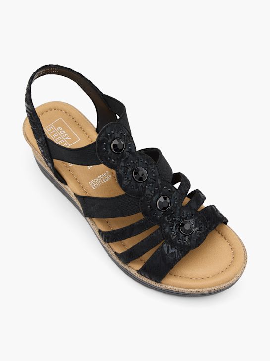 Sandály na podpatku