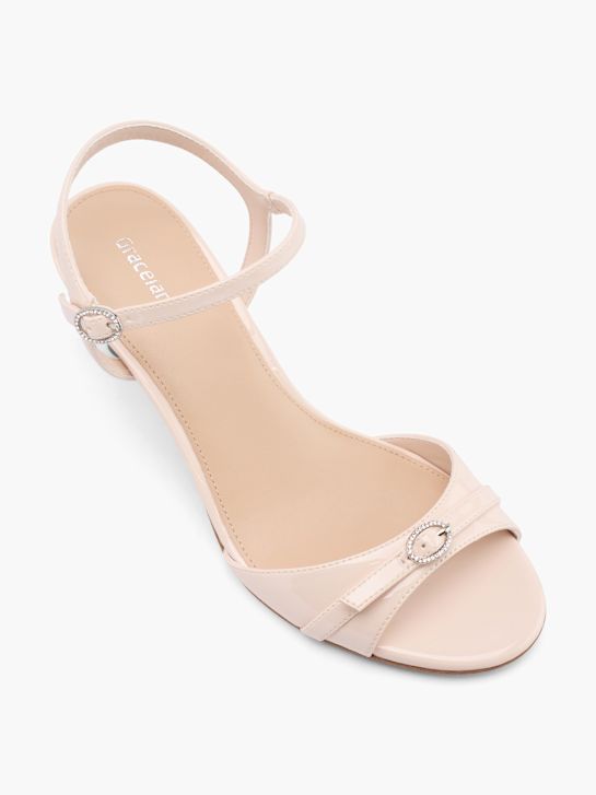 Sandály na podpatku