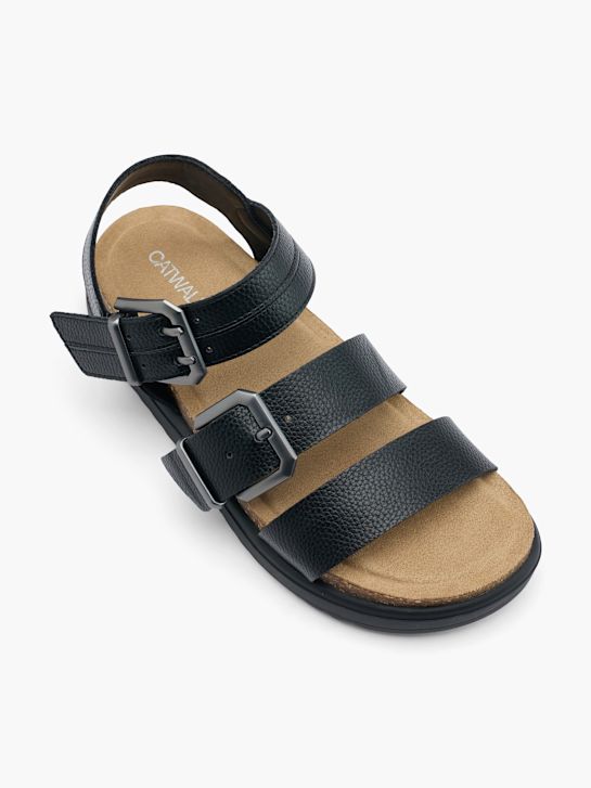 Sandály na podpatku