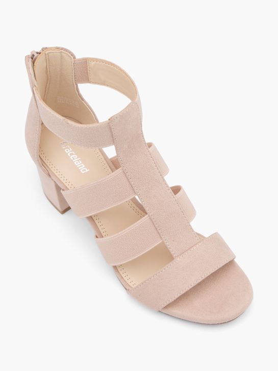 Sandály na podpatku