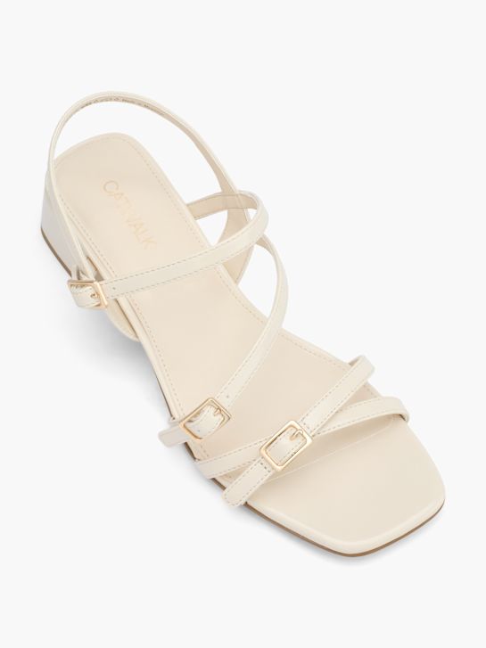 Sandály na podpatku