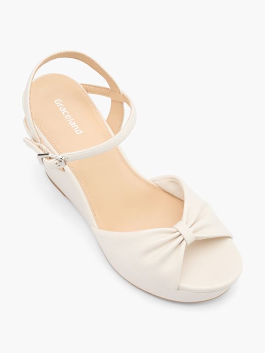 Sandály na podpatku