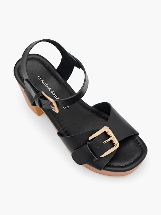 Sandály na podpatku