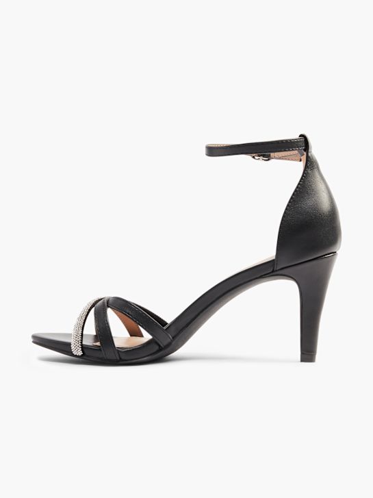 Sandály na podpatku