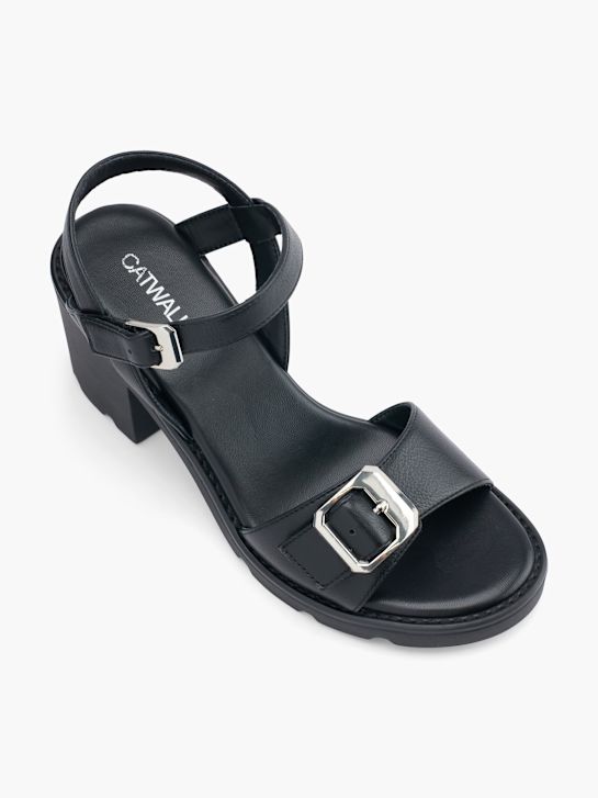 Sandály na podpatku