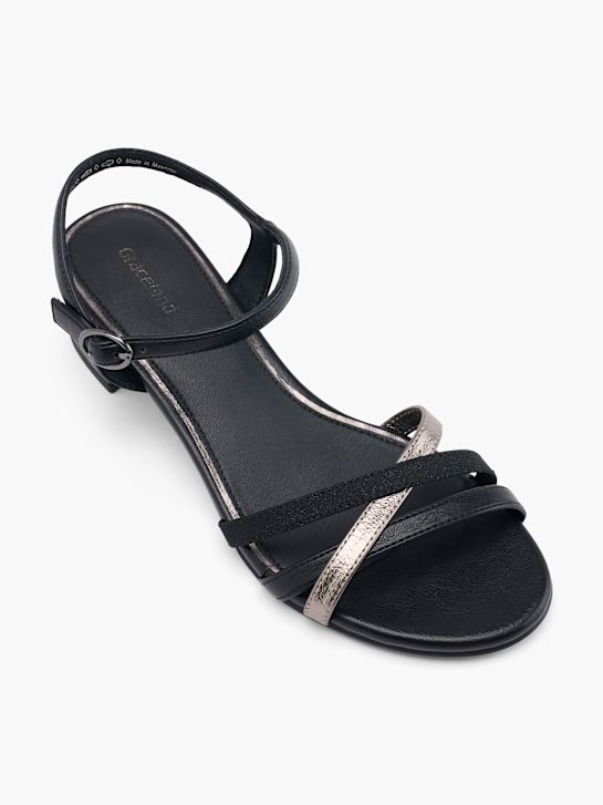 Sandály na podpatku