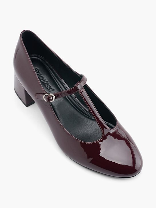 Czółenka z zapięciem