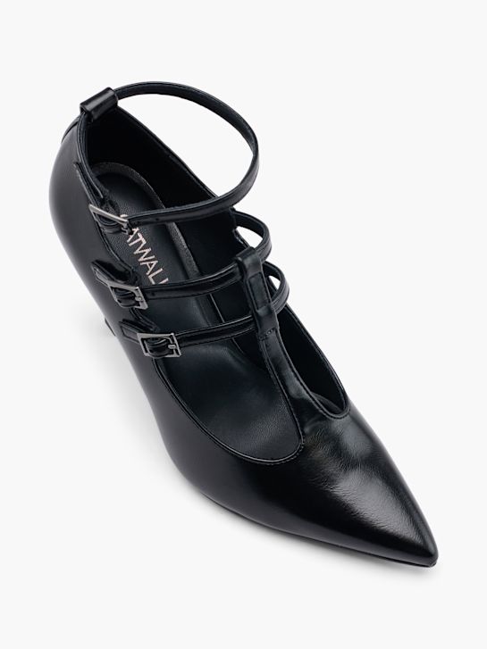 Czółenka z zapięciem