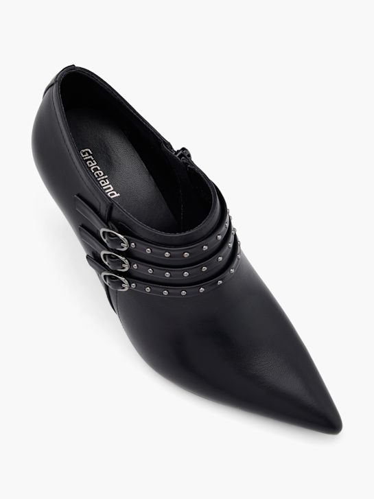 Czółenka z zabudowanym przodem