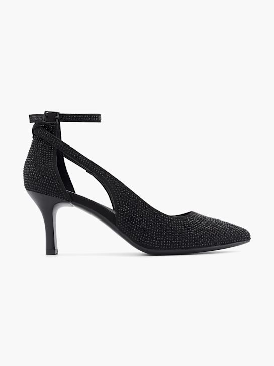 Czółenka z zapięciem