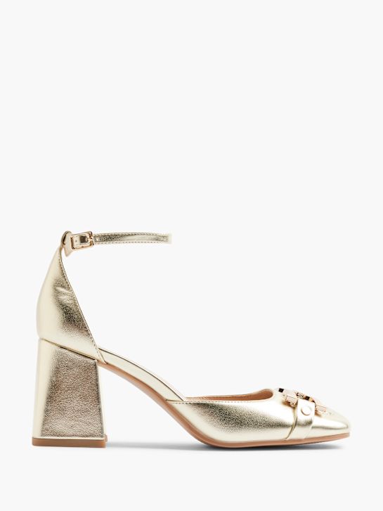 Czółenka z zapięciem