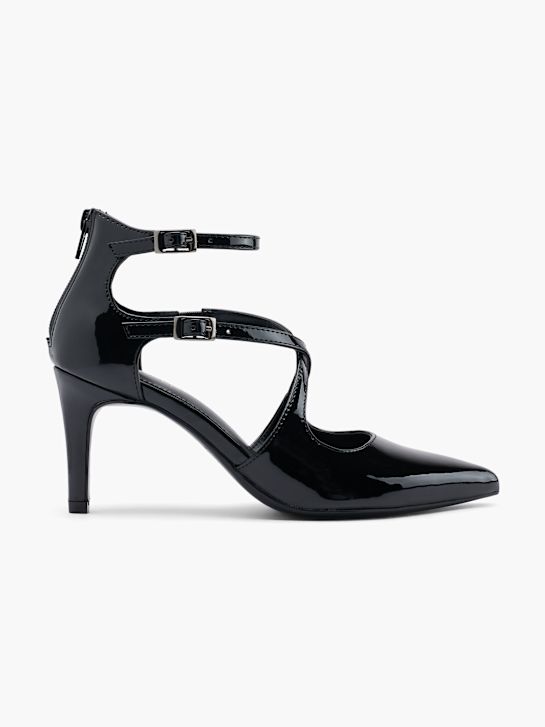 Czółenka z zapięciem