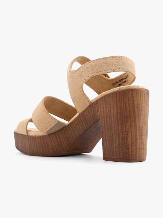 Sandał na obcasie