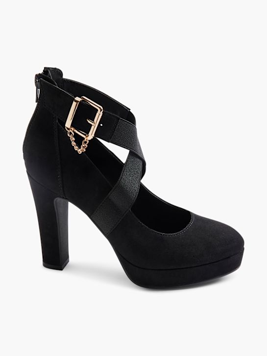 Czółenka z zapięciem