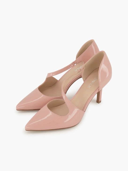 Czółenka z zapięciem