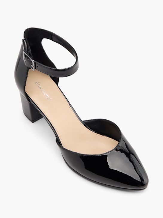 Czółenka z zapięciem