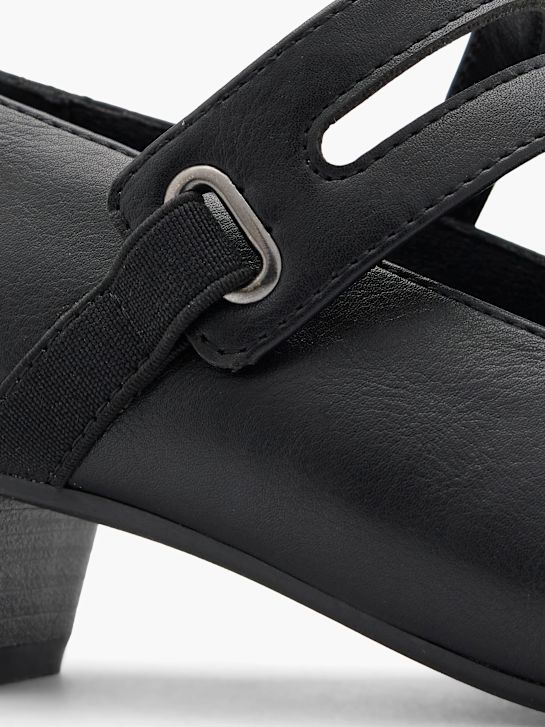 Czółenka z zapięciem