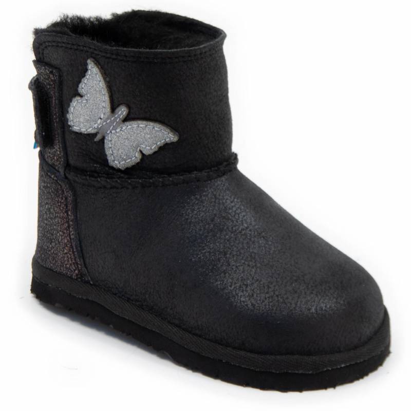 Cizme Antracit Sparkling Butterfly