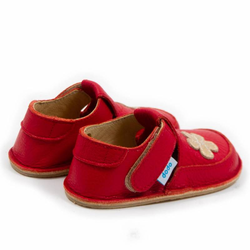 Pantof Floare de camp/Rosu-Gr