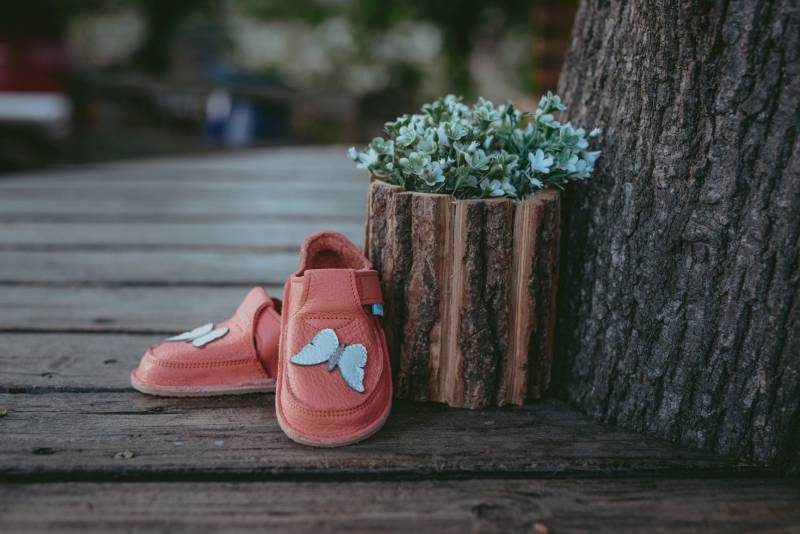 Pantof Fluturas/Corai-Al