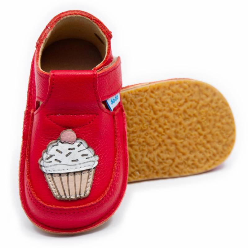 Pantof Cupcake/ Rosu