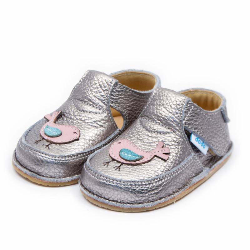 Pantof Vrabiuta/ Argintiu