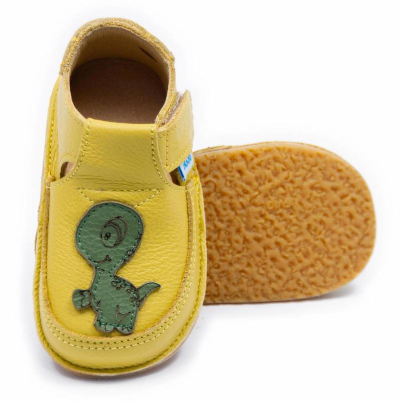 Pantof Baby Dino/ Galben