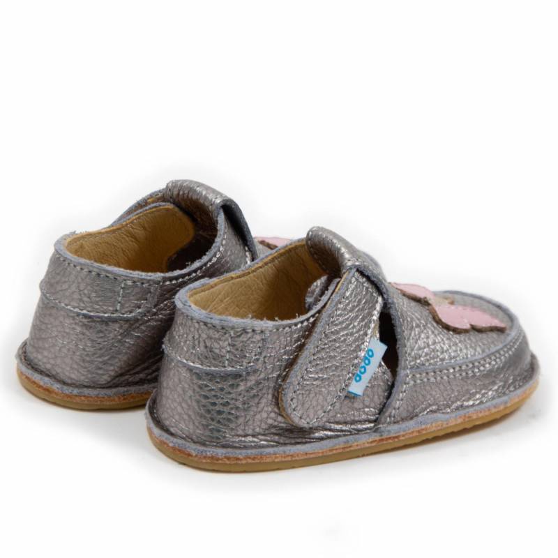 Pantof Fluturas/Argintiu-Rz