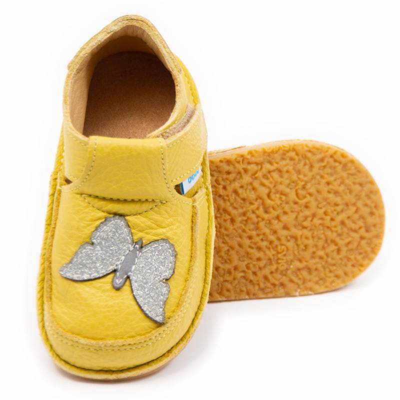 Pantof Sparkling Butterfly/ Galben-Ar
